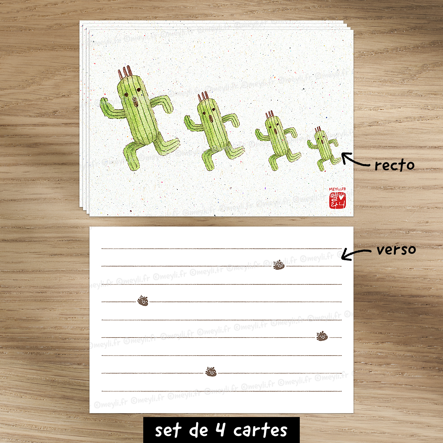 Pampa Family Final Fantasy - Set de correspondance - Enveloppe, carte et sticker – Image 3